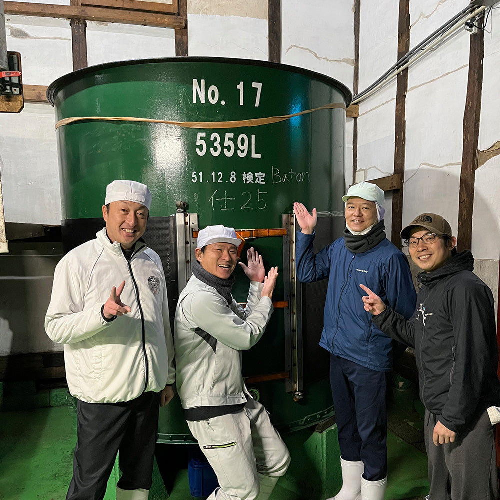 kurap3 Baton Gold 2025(2024BY) (クラップスリー バトンゴールド・3蔵共同醸造酒)