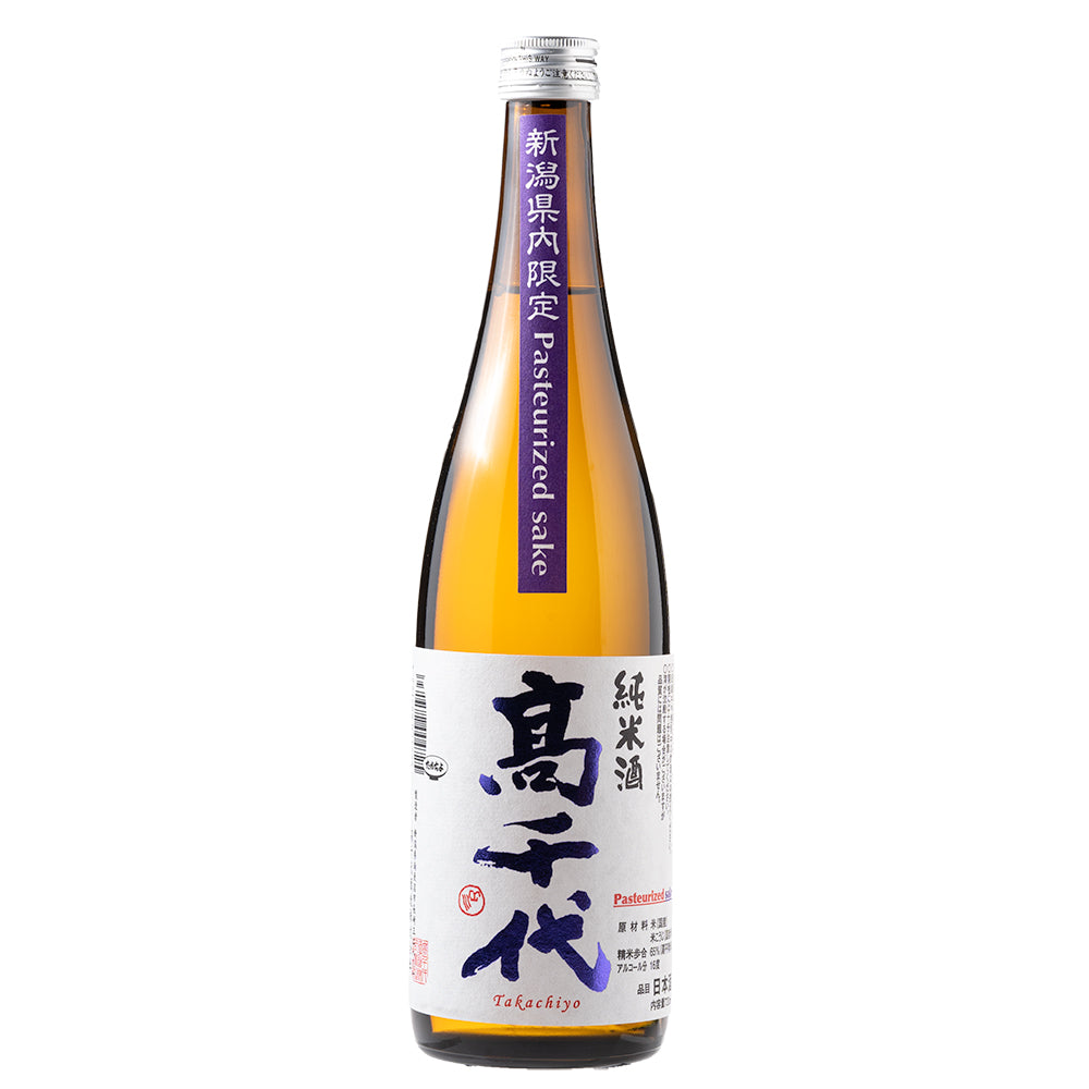 高千代 純米酒 紫ラベル(新潟限定)