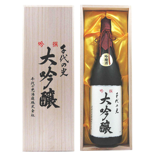 千代の光 吟撰大吟醸あらばしり 720ml