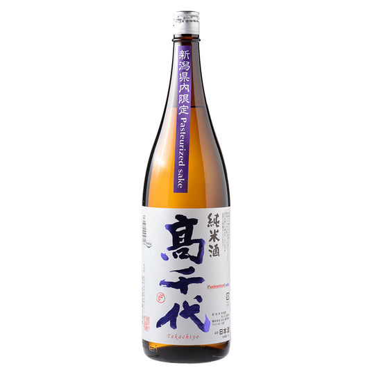 高千代 純米酒 紫ラベル(新潟限定)
